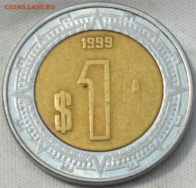 Мексика 1 песо 1999. 12. 08. 2019. в 22 - 00 - DSC_0532