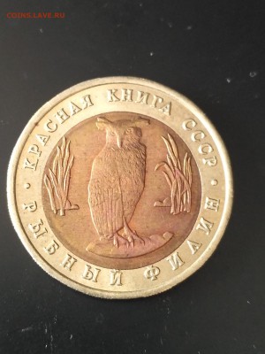 СССР,5 рублей 1991г(КК,Рыбный филин) до 10.08.2019 - IMG_20190810_091644