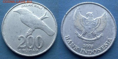 Индонезия - 200 рупий 2003 года (Фауна) до 16.08 - Индонезия 200 рупий 2003