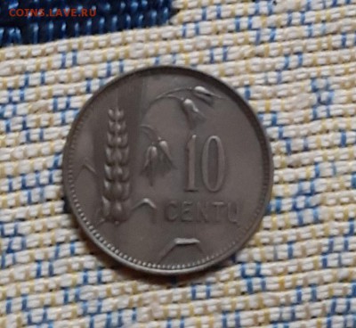 10 центов 1925 Литва до 12.08 - 20190810_204724