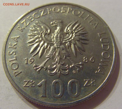 100 злотых 1986 Владислав I Польша №1 16.08.19 22:00 МСК - CIMG7183.JPG