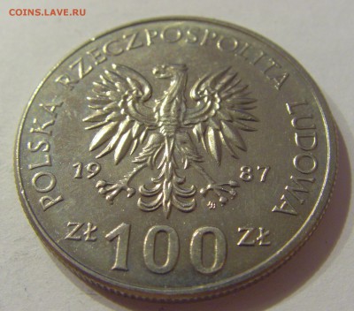 100 злотых 1987 Каземир III Польша №2 16.08.19 22:00 МСК - CIMG7203.JPG