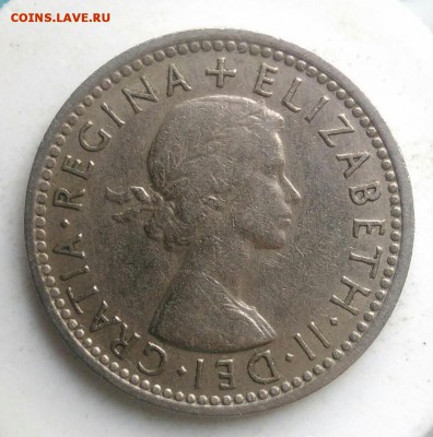 Великобритания 6 пенсов 1960 года до 14.08.2019 - IMG_20190714_142532