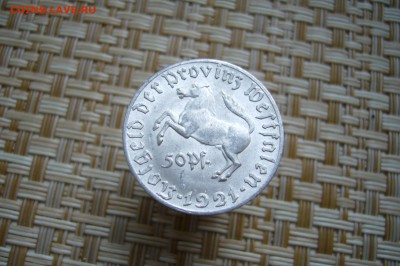 Вестфалия 50 пфеннигов 1921 - 15-08-19 - 23-10 мск - 3.JPG