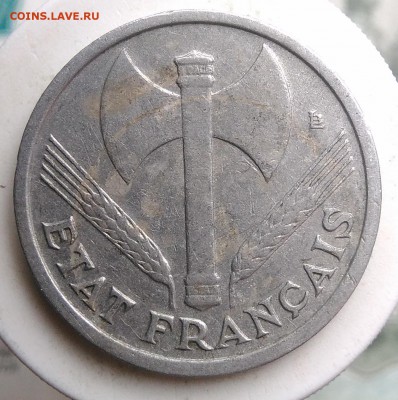 Франция 1 франк 1942 года до 14.08.2019 - IMG_20190802_154217