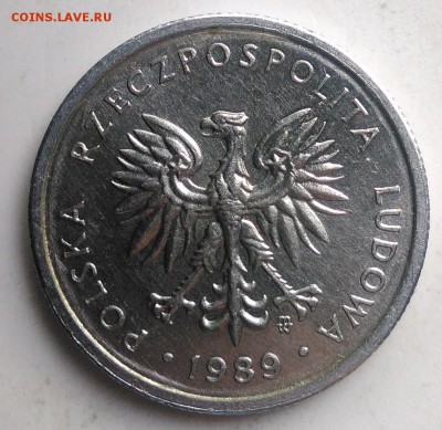 Польша 2 злотых 1989 года до 14.08.2019 - IMG_20190725_184817