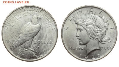 США. 1 доллар 1922 г. Peace. До 15.08.19. - DSH_1864.JPG