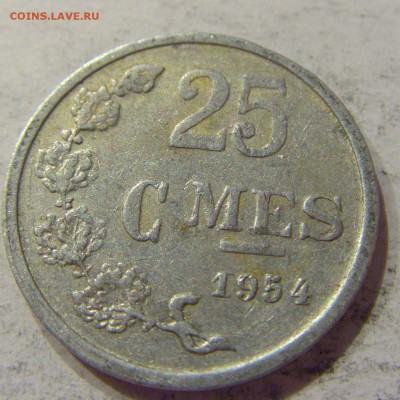 25 сантим 1954 Люксембург №1 18.08.19 22:00 МСК - CIMG7640.JPG