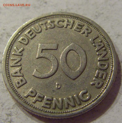 50 пфеннигов 1949 D Германия №1 18.08.19 22:00 МСК - CIMG7688.JPG