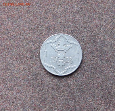 Данциг. 10 пфеннигов 1923 г. - IMG_0006.JPG