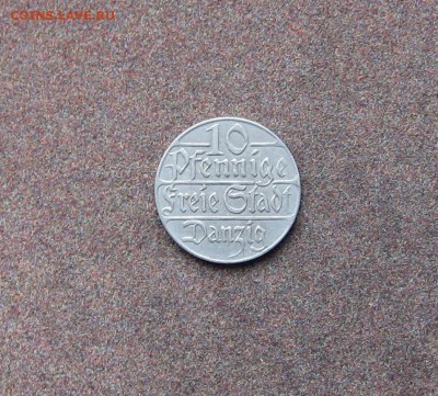 Данциг. 10 пфеннигов 1923 г. - IMG_0005.JPG