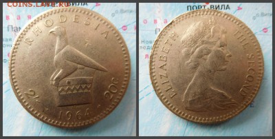 Родезия 2 шиллинга, 1964 - 12
