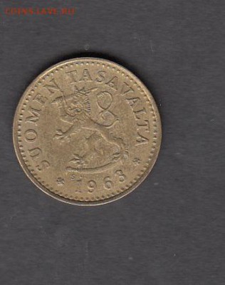 Финляндия 1963 10 пенни с 1 рубля до 18 08 - 155а