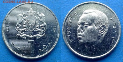 Марокко - 1 дирхам 2013 года до 20.08 - Марокко 1 дирхам 2013