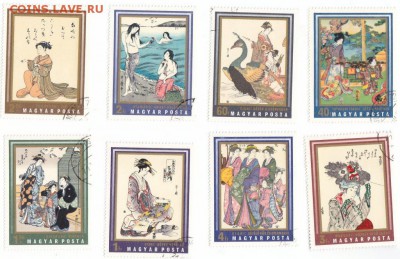 Марки Венгрии японская живопись. - IMG_0003