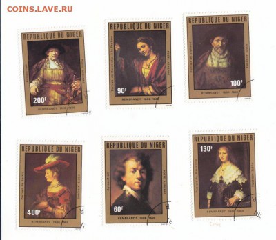 Марки живопись Нигер №"2 - IMG_0012