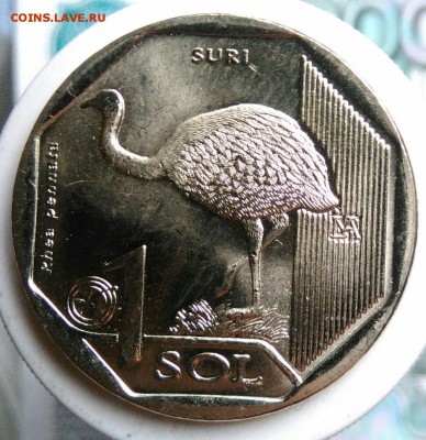 Перу 1 соль 2018 года нанду до 21.08.2019 - IMG_20190719_181038