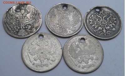 10коп. 5шт. СПБ. Монисто. 1835-1869гг. до 23.08.19г. 22:00 - 20190818_121306