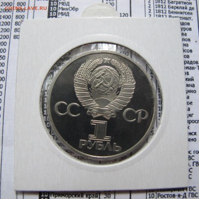 1 рубль 1981 года "Гагарин". НОВОДЕЛ. Пруф. Холдер. - IMG_4422.JPG