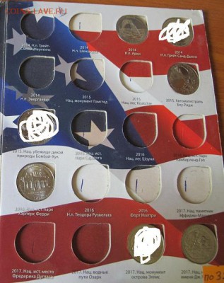 25 ц. США "Нац. Парки". Остатки (4 вида, 2 двора) по 28 руб. - IMG_3662.JPG