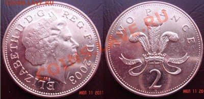 5 монет Великобритании (1916-2003) до 18.07.11 (22-00) - 2 пенни- 2003.JPG