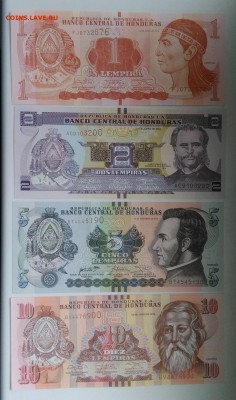 набор банкнот Гондураса 4 штуки до 21.08.2019 - IMG_20190802_181951