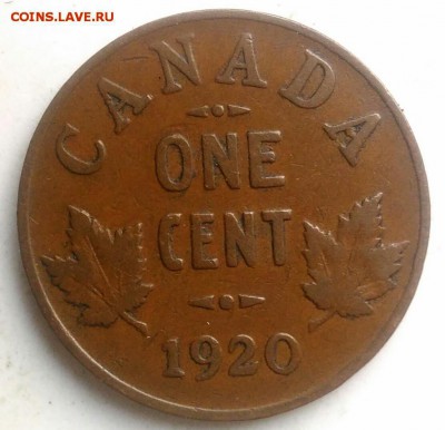 Канада 1 цент 1920 года до 21.08.2019 - IMG_20190714_143832
