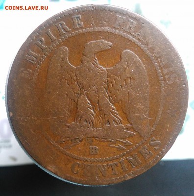 Франция 10 сантимов 1855 года до 21.08.2019 - IMG_20190725_184441