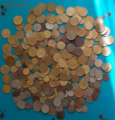 Ранние советы 316 штук 1,2,3,5,10,15,20 копеек   Блиц - 7.1