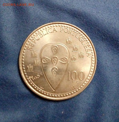 100 эскудо. 800 лет со дня смерти Короля Альфонсо - Sha2I-iGBaA