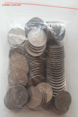 5 копеек 2000 года СП 100 штук до 23.08.2019г. - 78
