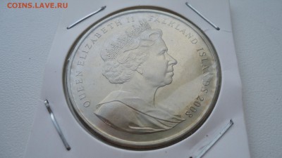 ФОЛКЛЕНДЫ 1 КРОНА 2008 САМОЛЕТ СПИТФАЙЕР - DSC05124.JPG