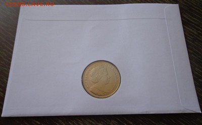 ГИБРАЛТАР-Королева на конном параде карета конв 30.08, 22.00 - Гибралтар 1 крона Королева в форме (карета) конверт_2