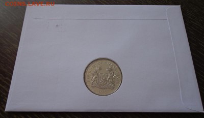 СЬЕРРА-ЛЕОНЕ - Зол. юбилей красное платье конв. 30.08, 22.00 - Гибралтар и Сьерра-Леоне 1 д Золотой юбилей (красное платье) конверт_2