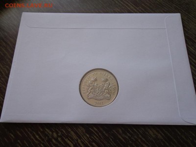 СЬЕРРА-ЛЕОНЕ - Зол. юбилей розовое платье конв. 30.08, 22.00 - Гибралтар и Сьерра-Леоне 1 д Золотой юбилей (розовое платье) конверт_2