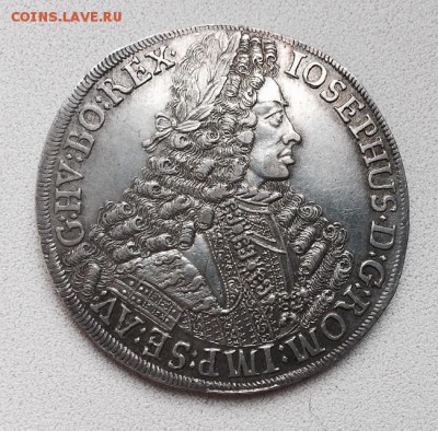 талер 1710,имп.Иосиф - image-2