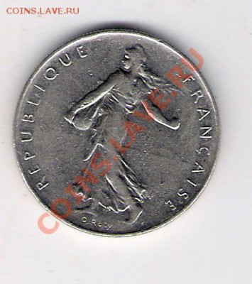 1 франк Франция 1974, до 19.07.2011 22-00 мск. - сканирование0241