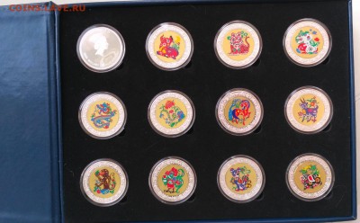 Малави набор 5Кв 12шт. 2005 Вост.гороскоп до 28.08.19 22-00 - Malawi 5k set 2005-1