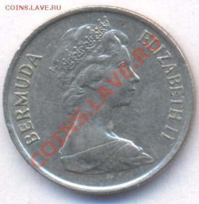 Бермудские о-ва 10 центов 1979 г.До 15.07.11 г. 21-00 МСК. - Бермуды 10