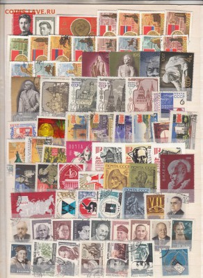 Листы с марками СССР РФ ( 385шт) до 28 08 - 7а
