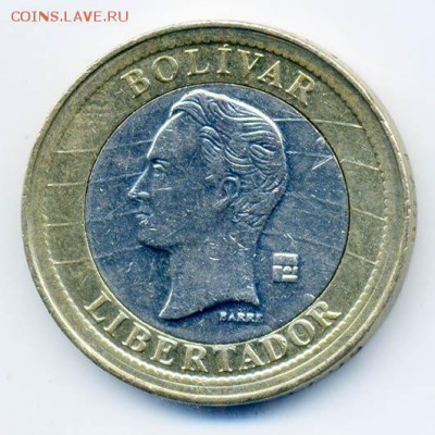 Венесуэла 1 боливар 2007 - Венесуэла_1боливар-2007_Р
