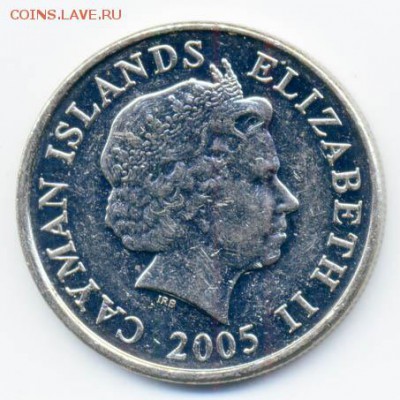 Каймановы острова 10 центов 2005 - Кайманы_10центов-2005_А