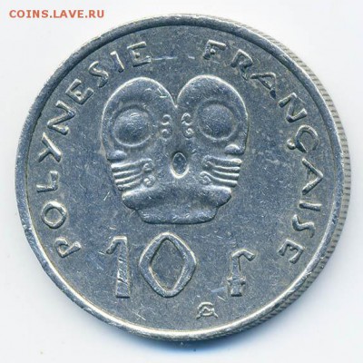 Французская Полинезия 10 франков 2007 - Франк-Полинезия_10франков-2007_Р