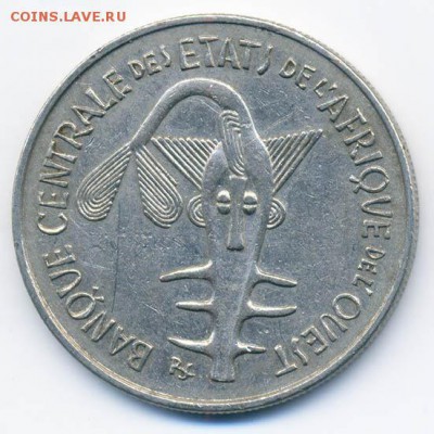 Западная Африка 100 франков 1972 - Запад-Африка_100франков1972_А