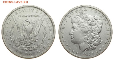 США. 1 доллар 1879 г. Морган. До 29.08.19. - DSH_2236.JPG