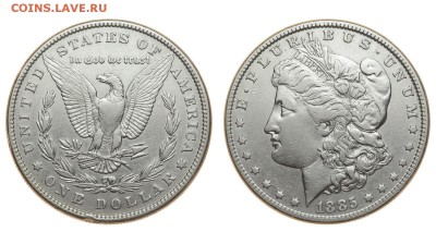 США. 1 доллар 1885 г. Морган. До 29.08.19. - 1885.JPG
