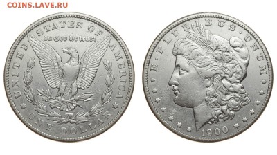 США. 1 доллар 1900 г. Морган. До 29.08.19. - 1900.JPG