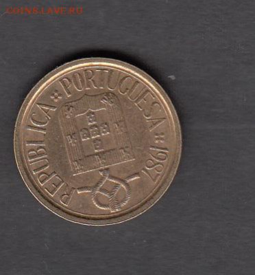 Португалия 1987 5 эскудо до 28 08 - 360