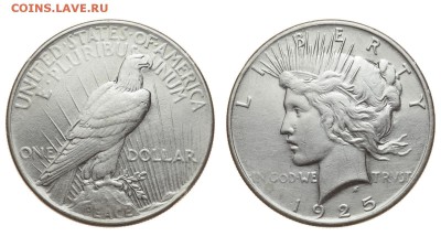 США. 1 доллар 1925 г. Peace. До 29.08.19. - DSH_2365.JPG