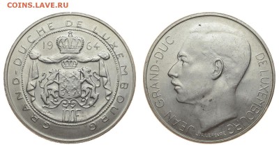 Люксембург. 100 франков 1964 г. Жан. До 29.08.19. - DSH_2397.JPG